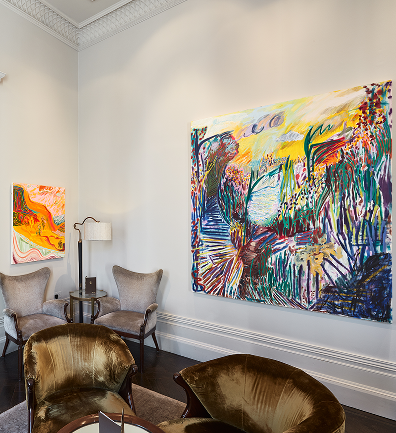 Shara Hughes exhibition