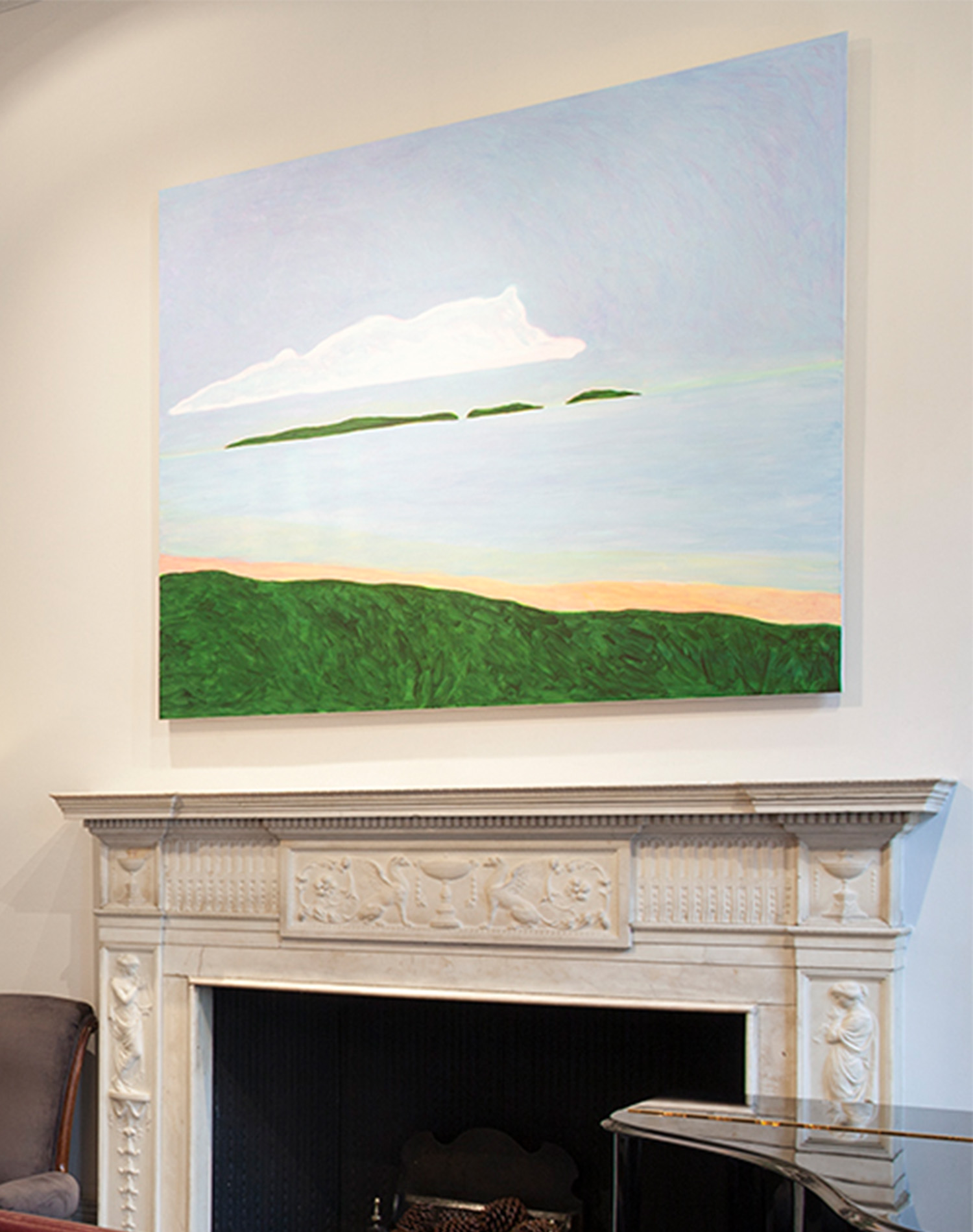 Patricia Leite fireplace