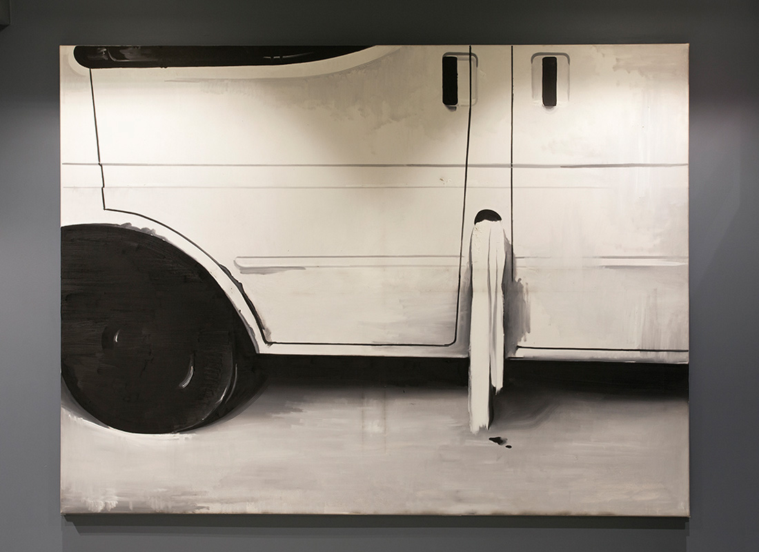 Wilhelm Sasnal close up