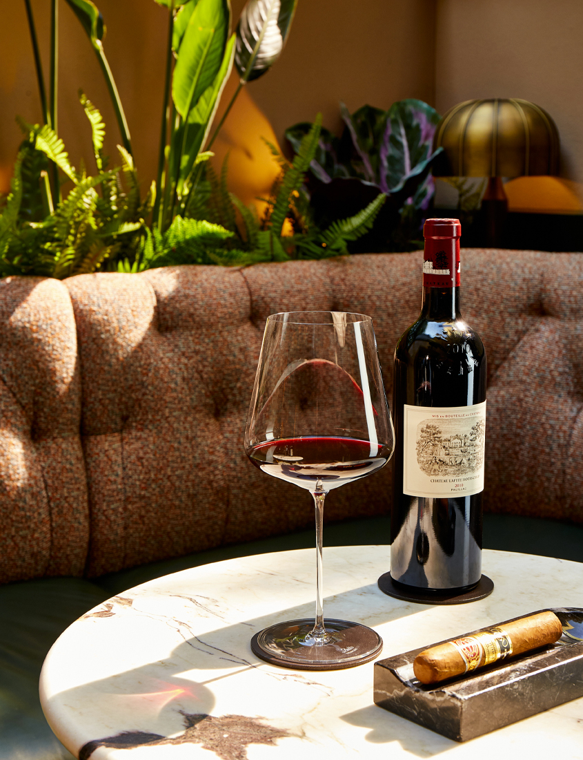 Oscuro wine at The Arts club - a distinguished private members club