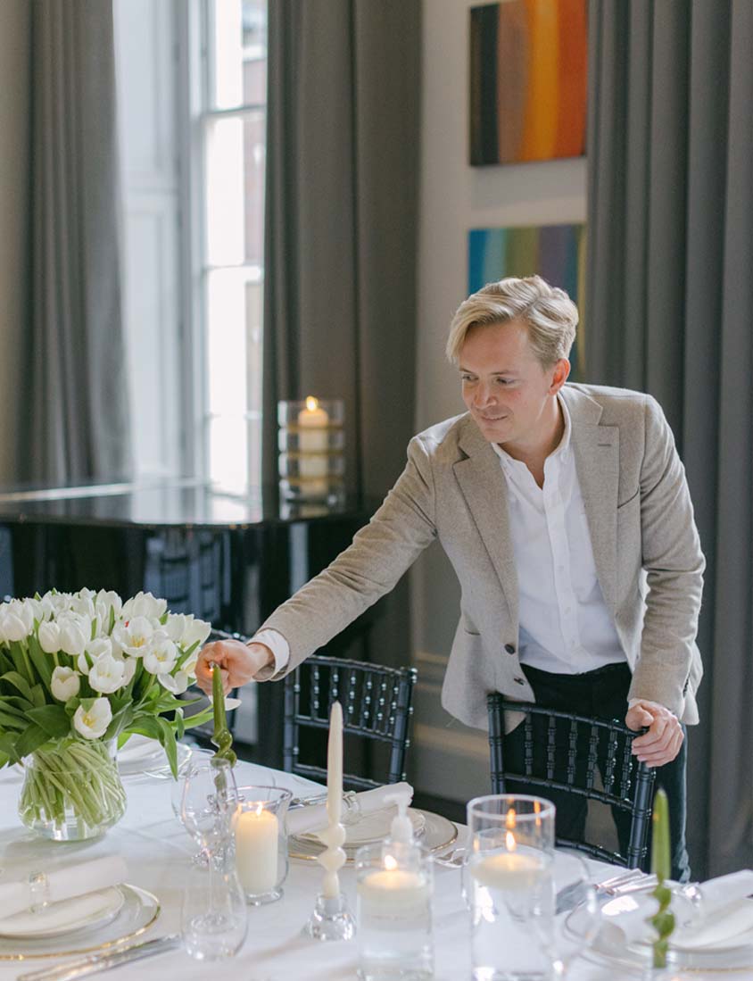 Private events manager Tom Couch