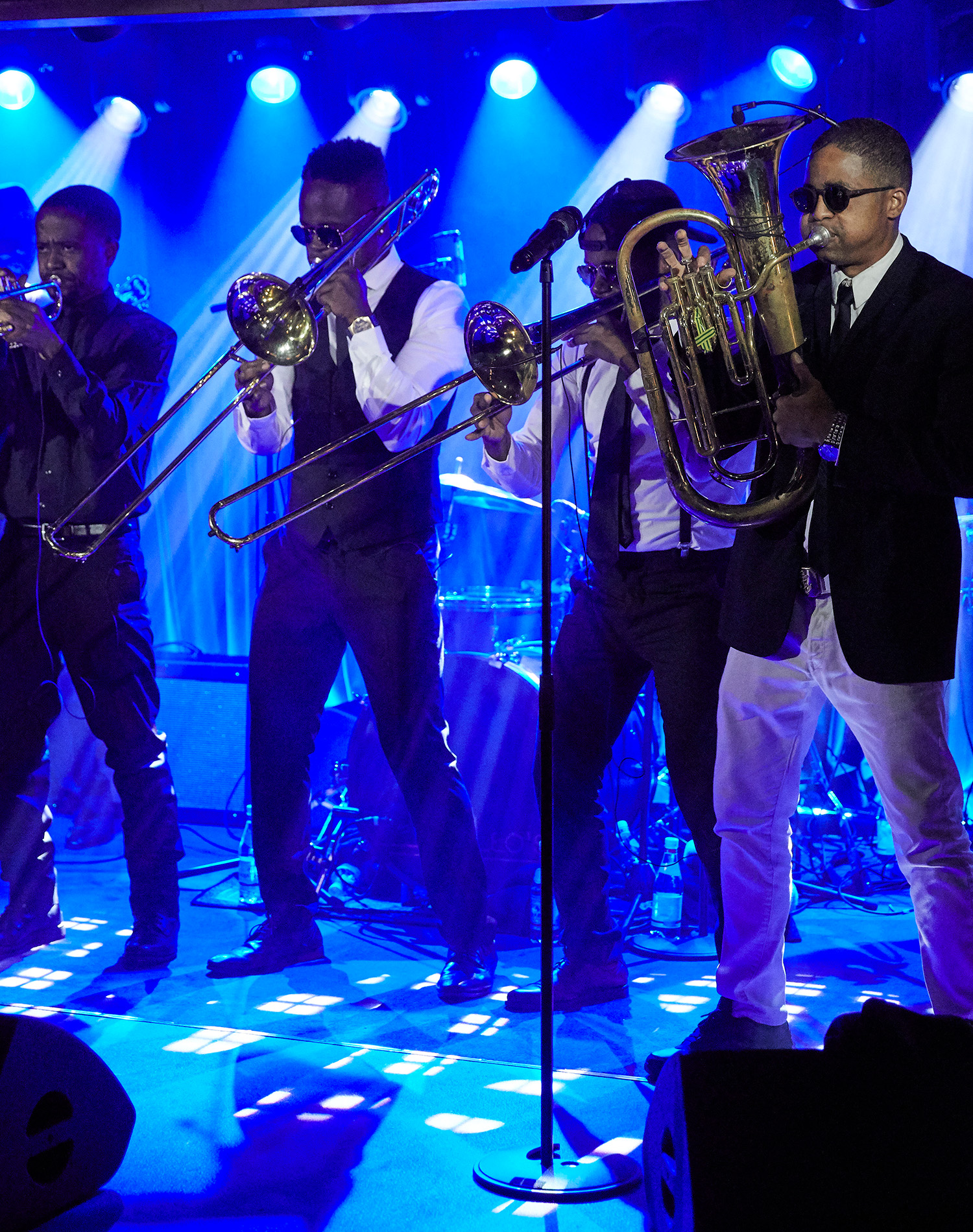 Hypnotic Brass Ensemble Perform Live The Arts Club
