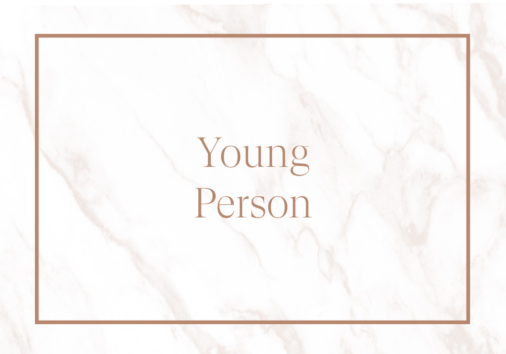 Young person header