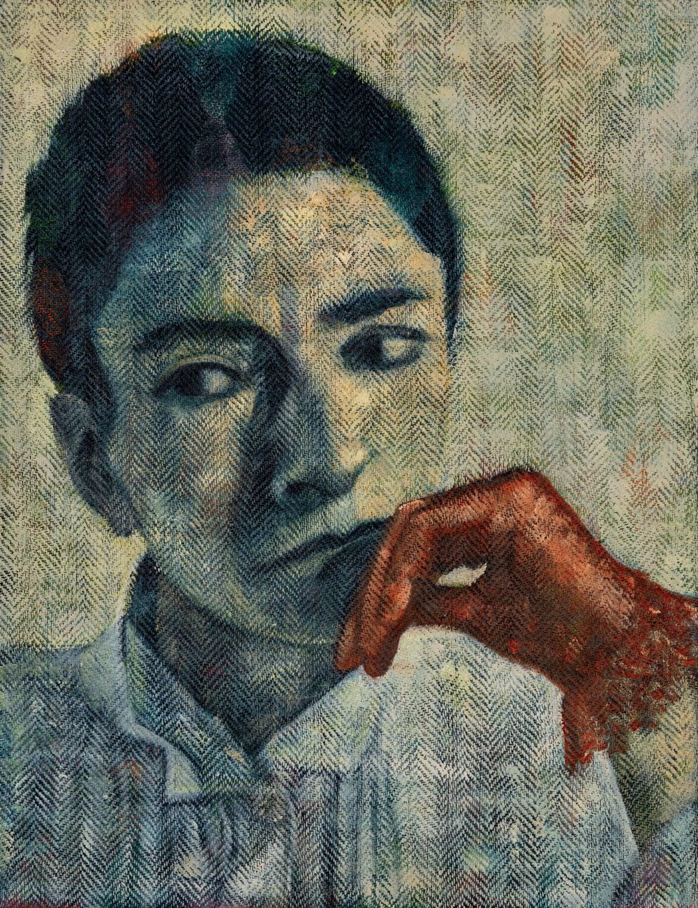 Side-eye-37cm-x-28.5cm-Oil-on-Linen-2025