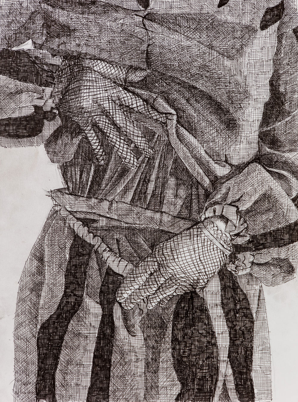 Untitled-drawing-5-30.4cm-x-22.8cm-Pen-on-Paper-2025